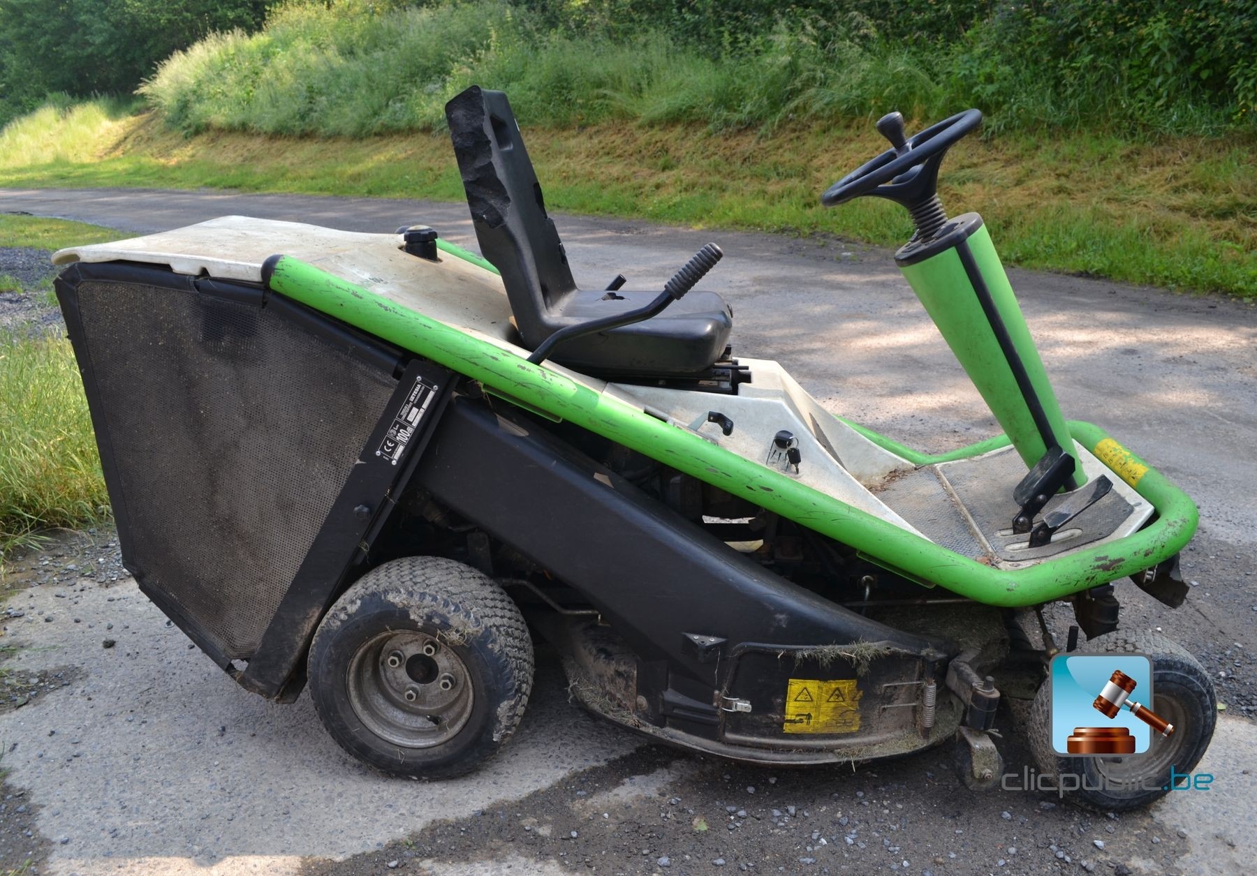 Tracteur Tondeuse Autoport E Etesia Hydro Ref Clicpublic Be